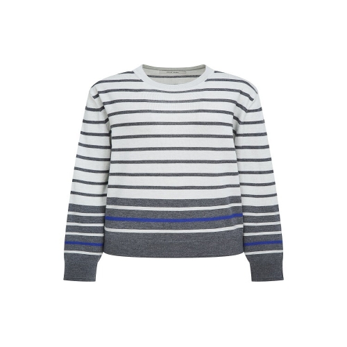 아이잗바바 스트라이프 라운드넥 풀오버 니트 BS3B1PO411_이미지