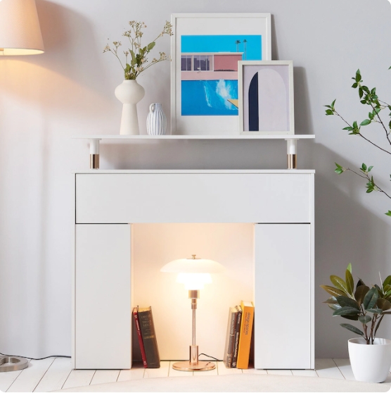 나누벨 테오 벽난로 콘솔 장식장_이미지