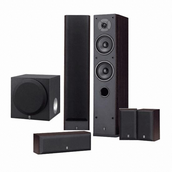 야마하 M-CUBE + 야마하 AV리시버 (HTR-6130)_이미지