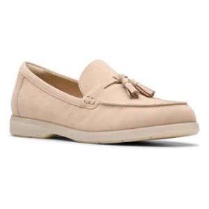 클락스 나리니 엣지 로퍼 여성 1081507 EU 41 1/2 Sand Suede_이미지