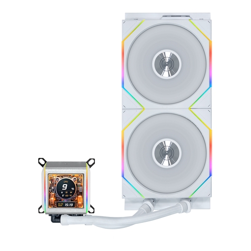 리안리 GALAHAD II LCD 280 UNI FAN TL Wireless (화이트)_이미지