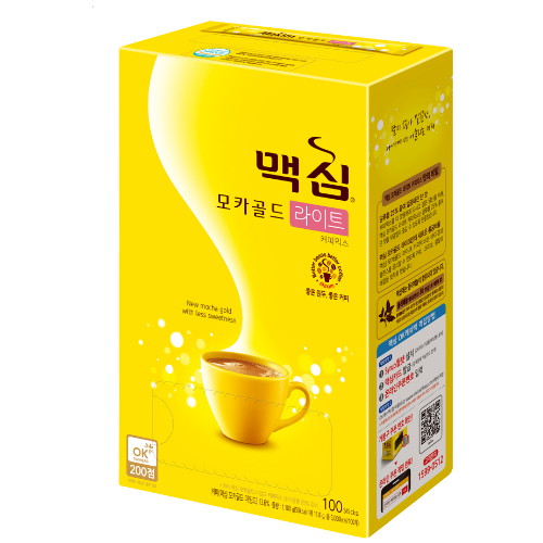 동서식품 맥심 모카골드 라이트 커피믹스 100개입 (4개)_이미지