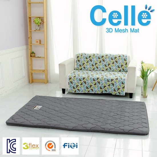 매쉬원 셀르 3D 에어 매쉬매트 6cm (슈퍼싱글 SS)_이미지