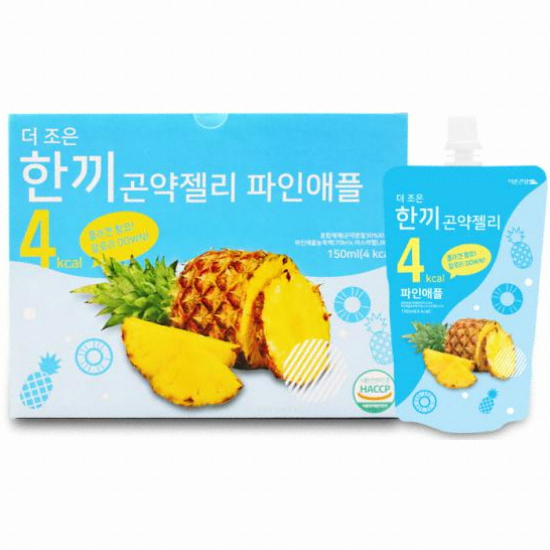 더존건강 더조은 한끼 곤약젤리 파인애플 150ml이미지입니다. 누르면 해당 게시물로 새창이동합니다.