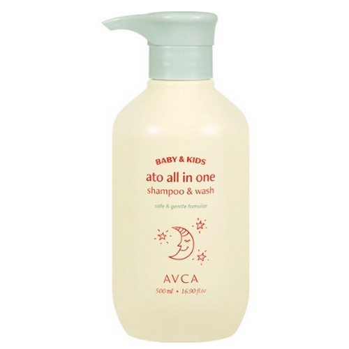 베이비 앤 키즈 아토 올인원 샴푸 앤 워시 무향 500ml