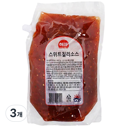 사조해표 해표 스위트 칠리소스 2kg (3개)