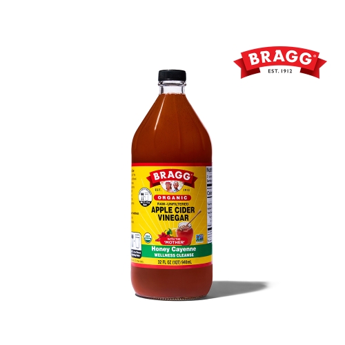  브래그 유기농 사과식초 허니카이엔 473ml [1개]