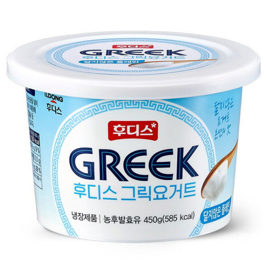 일동후디스 그릭요거트 달지않은 플레인 450g (2개)_이미지
