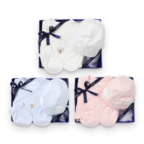 압소바 돌돌 모달 배냇슈트세트 모자손싸개 A2B10107 임신출산백일이미지입니다. 누르면 해당 게시물로 새창이동합니다.