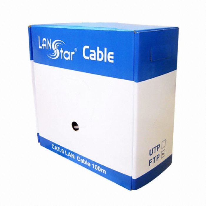 ���ξ��ý��� LANSTAR CAT.6 FTP BOX ���̺�(LS-6FTP)
