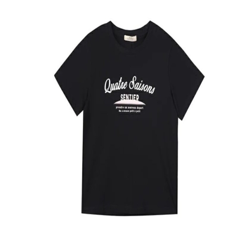 실켓터치 레터링 티셔츠 PS7CH302