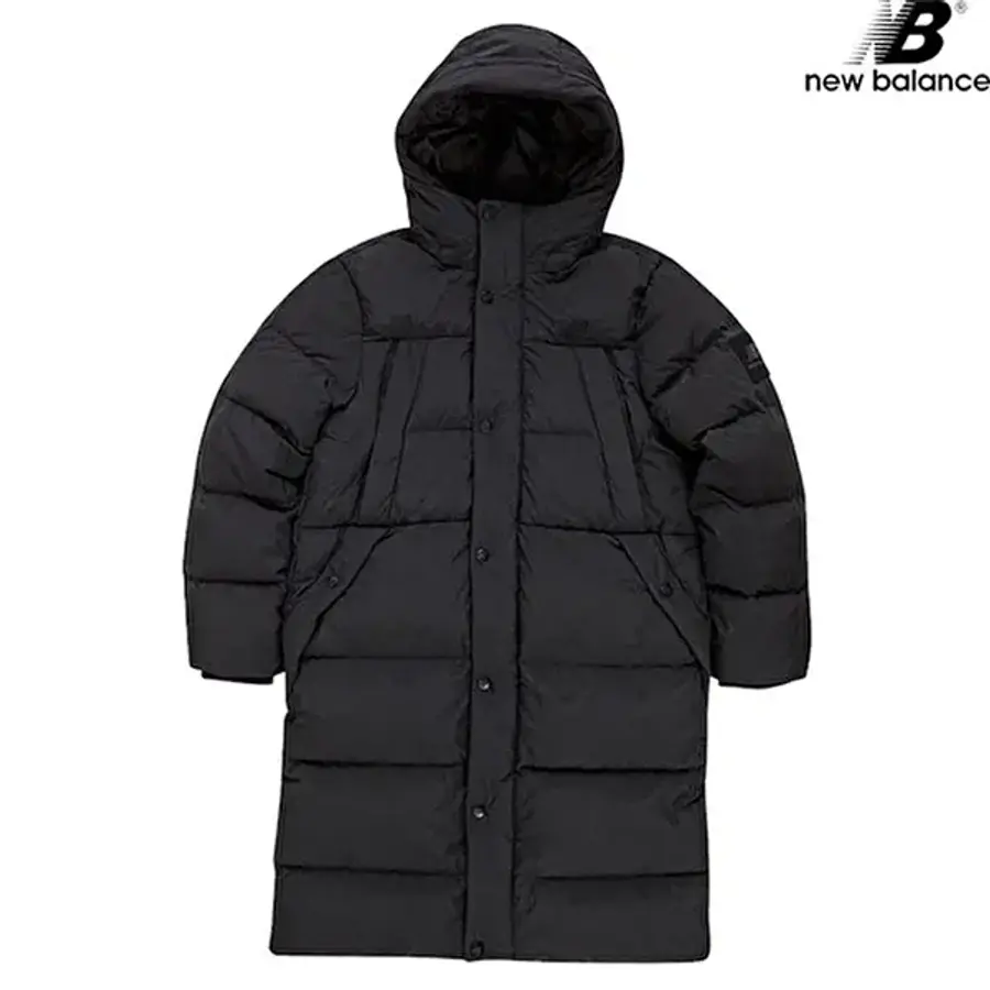 NBNPC42973-LB 액티브 에어 후디 롱다운 자켓 남녀공용 패딩