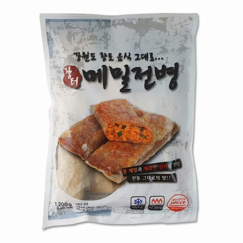 세린식품 장터 메밀전병 1.2kg