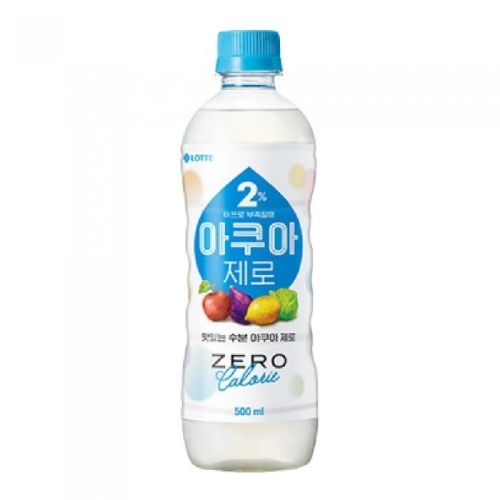롯데칠성음료 2% 부족할때 아쿠아 제로 500ml (18개)