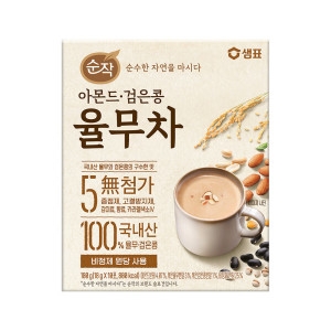 샘표식품 순작 아몬드 검은콩 율무차 18g 10개입 (2개)_이미지