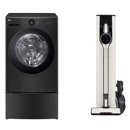 LG전자 트롬 오브제컬렉션 워시콤보 FH25KAX + 청소기 AX948BWE_이미지