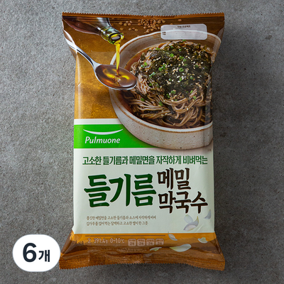 풀무원 들기름 메밀막국수 391.4g (6개)_이미지