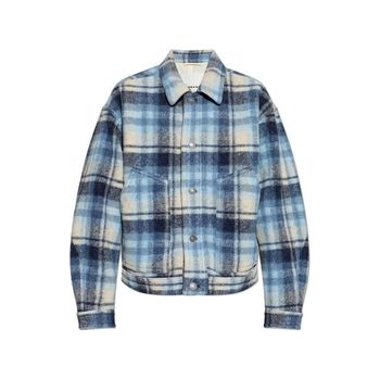 이자벨마랑 MARANT 포레스트 플레이드 재킷 VE0277HCD1D01H T