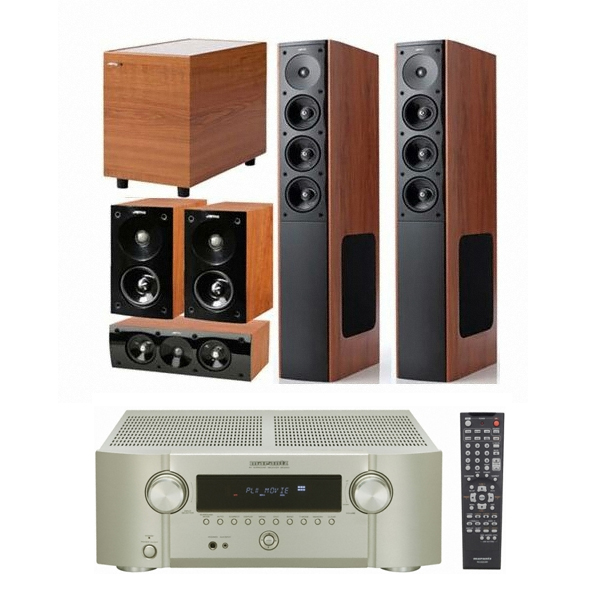 야모 S608 5.1채널 + 마란츠 AV리시버 (SR3053)_이미지