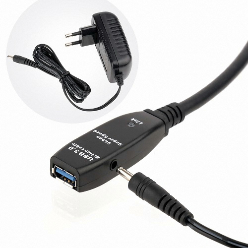 이지넷유비쿼터스 넥스트 USB3.0 리피터 케이블 NEXT-USB10U3PW (10m)_이미지