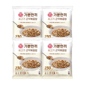 오뚜기 가뿐한끼 쇠고기 곤약볶음밥 400g_이미지