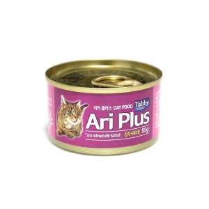 아리 플러스 참치+헤어볼 85g