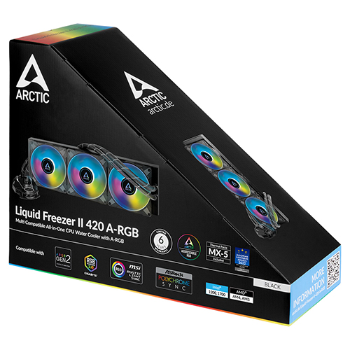 ARCTIC Liquid Freezer II 420 A-RGB 서린_이미지
