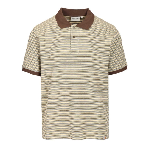 칼하트 S S Dion 폴로 코튼 Waff I0363063L9XX T_이미지