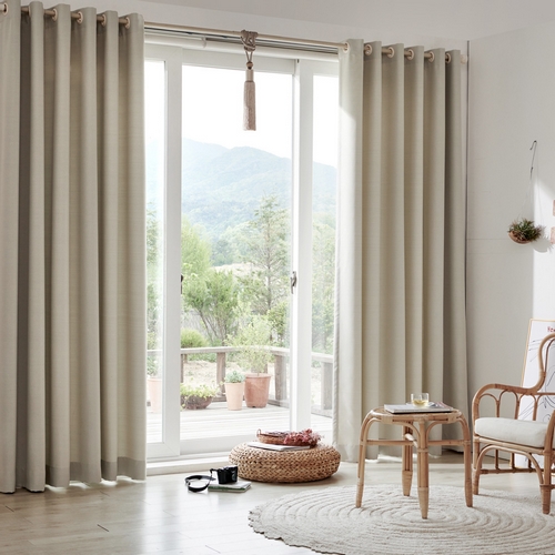 뷰하우스 듀플 항균 암막커튼 (150x200cm)_이미지