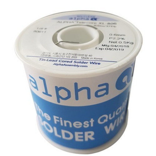 알파 XL-806 63Sn37Pb 알파메탈 일반실납 (0.6mm)
