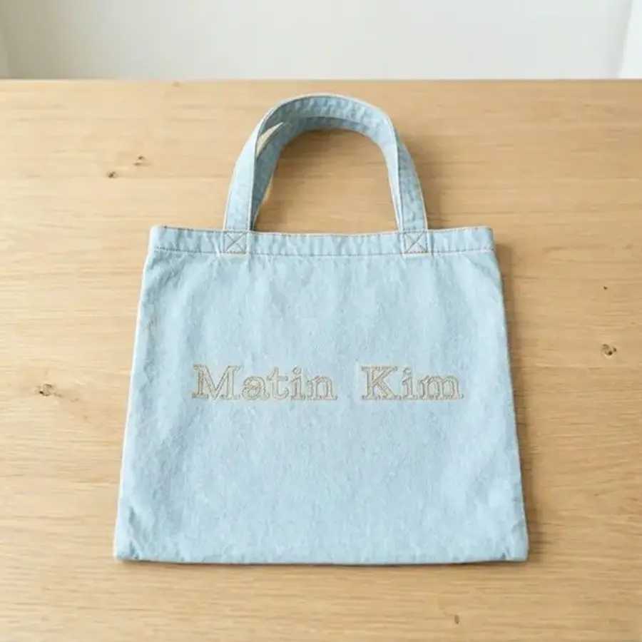 마뗑킴 MATIN STITCH DENIM ECOBAG_MK2600BG713VSK이미지입니다. 누르면 해당 게시물로 새창이동합니다.