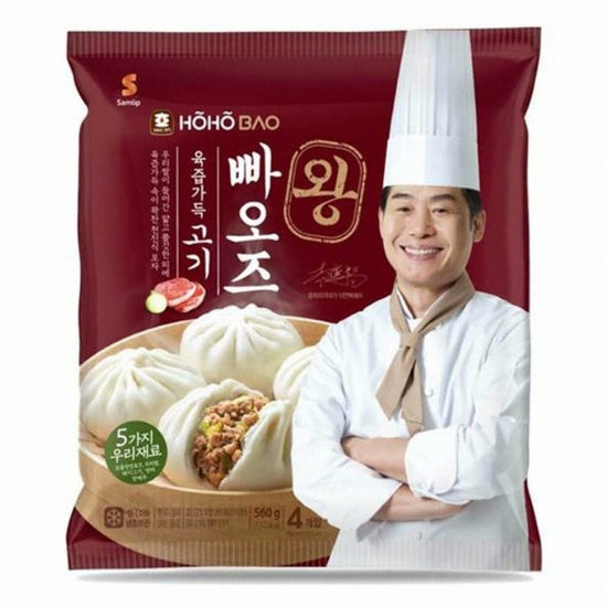 삼립식품 호호바오 고기 왕 빠오즈 560g (8개)_이미지