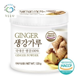  푸른들판 국산 생강가루 120g x 1통