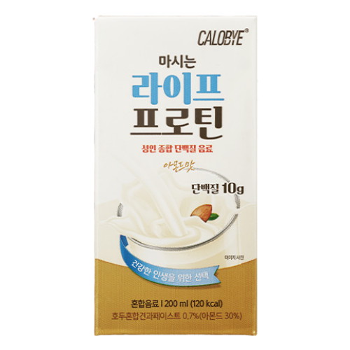 칼로바이 라이프 프로틴 아몬드맛 200ml (16개)_이미지