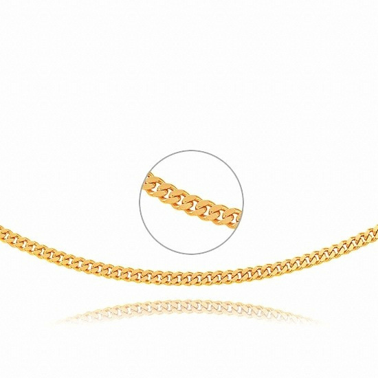 브리앙 18K 플렉스 커브체인 3.5mm 남자 목걸이