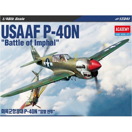 아카데미과학 1/48 미육군항공대 P-40N 임팔전투