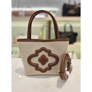 오야니 모로칸 로즈 캔버스 미니토트크로스백OBSBTT70237 one size TAN