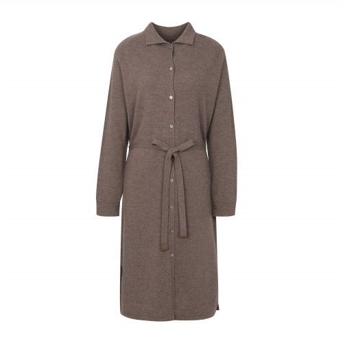 DECO 카라 벨티드 롱 가디건-P1F42KCD040