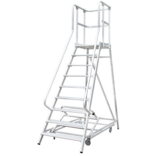 금창산업 원터치 자동잠금 안전작업대 AUTOEL (FG09(9단))_이미지