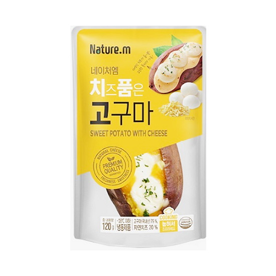 네이처엠  네이처엠  치즈품은 고구마 120gx15팩 1.8kg