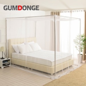 금동이 Gumdonge 사각모기장 일반 소형 캐노피모기장 침대용 방충망 거실 기숙사