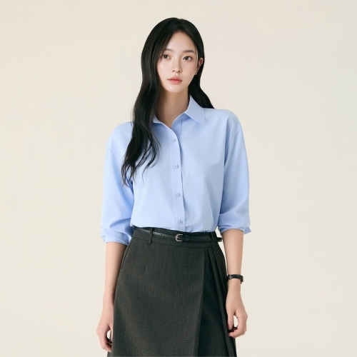 로엠 올데이셔츠 링클프리 셔츠 RMYWG23R11