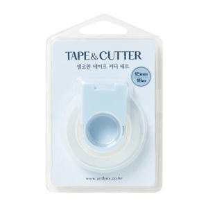 아트박스 셀로판 테이프 1입 커터 세트