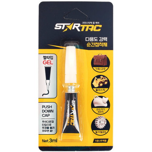 크린스타택 순간접착제 젤타입 3ml (1개)_이미지