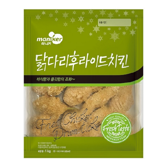마니커 닭다리 후라이드 치킨 1kg (1개)_이미지