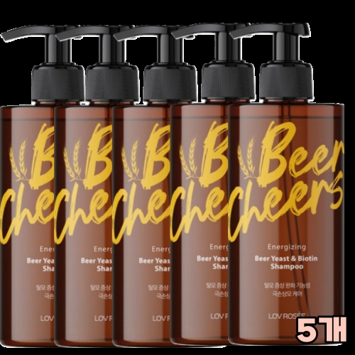 로브로제 맥주효모 비오틴 샴푸 500ml (5개)_이미지