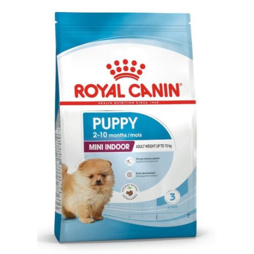 로얄캐닌 독 미니 인도어 퍼피 3kg (2개)_이미지