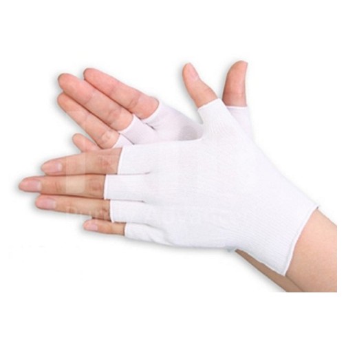 케이엠 크린룸 하프라이너 작업용 속장갑 (10켤레)