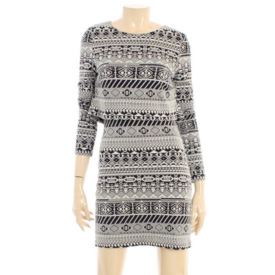 밸리걸 유니크 패턴 원피스 672020_이미지