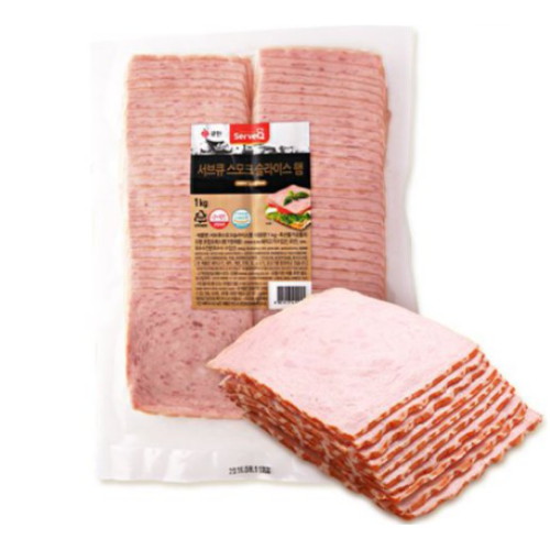 삼양사 큐원 서브큐 스모크 슬라이스햄 1kg